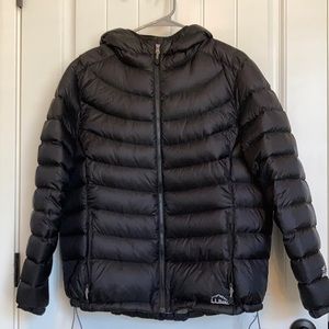 LL Bean 850 down fill jacket with hood